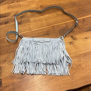 Rebecca Minkoff Finn Crossbody Bag in Pale Blue